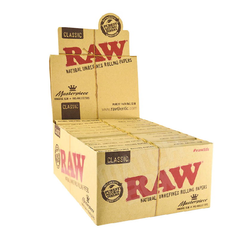 RAW KING SIZE CLASSIC MASTERPIECE - 30CT