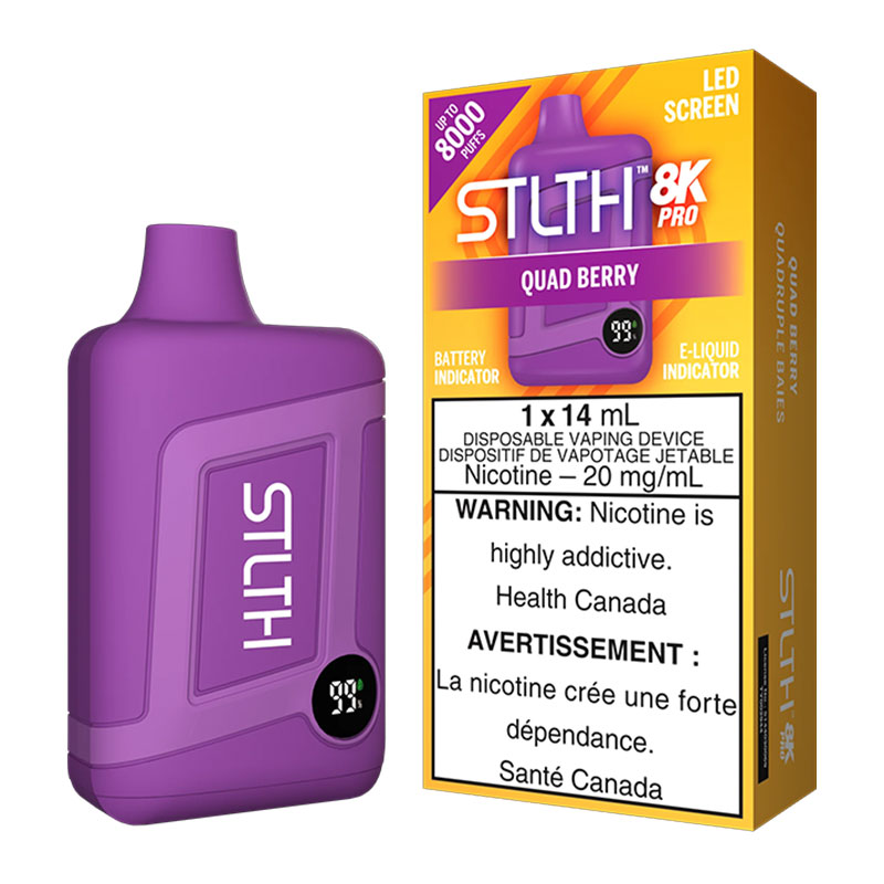 STLTH 8K PRO - QUAD BERRY