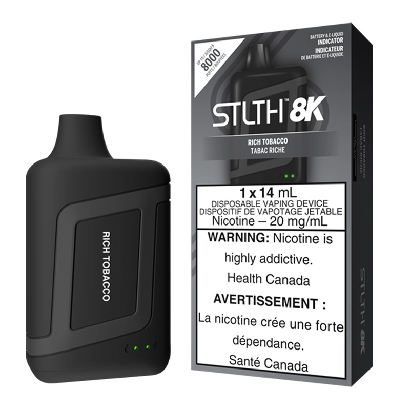 STLTH 8K PRO - RICH TOBACCO