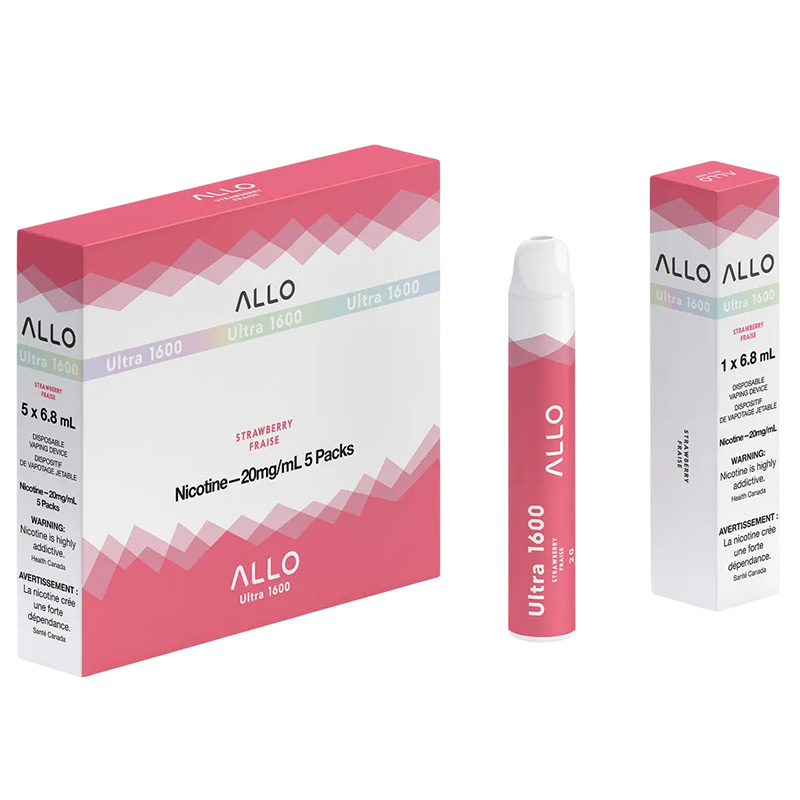 ALLO 1600 STRAWBERRY 5 PC CARTON