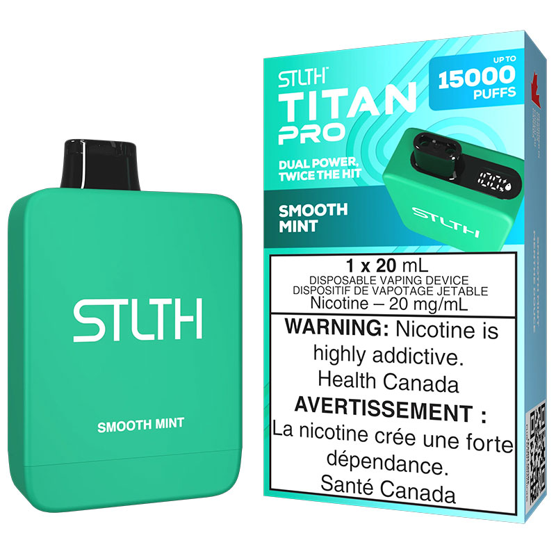 STLTH TITAN PRO SMOOTH MINT 5PC