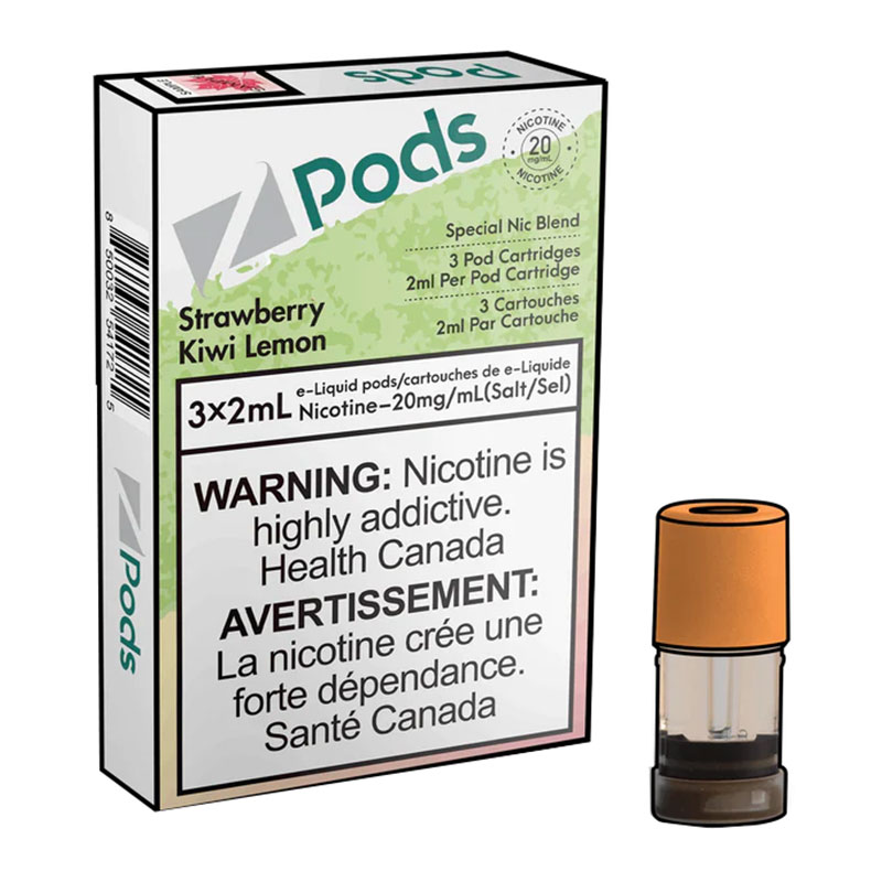 Z POD 2% 3 X 2ML - STRAWBERRY KIWI LEMON