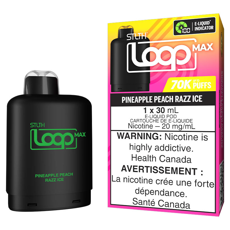 STLTH LOOP MAX 70K - PINEAPPLE PEACH RAZZ ICE