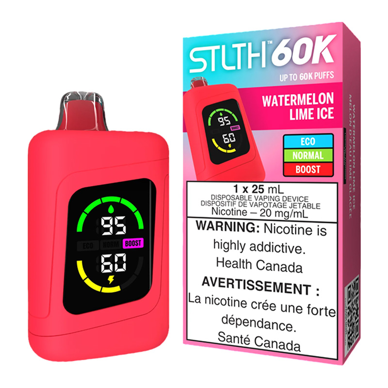 STLTH 60K - WATERMELON LIME ICE