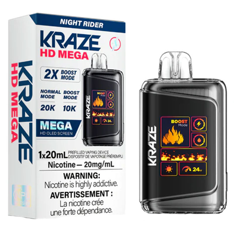 KRAZE HD MEGA 20K NIGHT RIDER 5PC