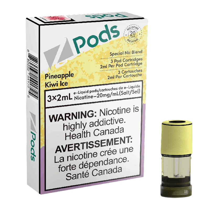 Z POD 2% 3 X 2ML - PINEAPPLE KIWI ICE