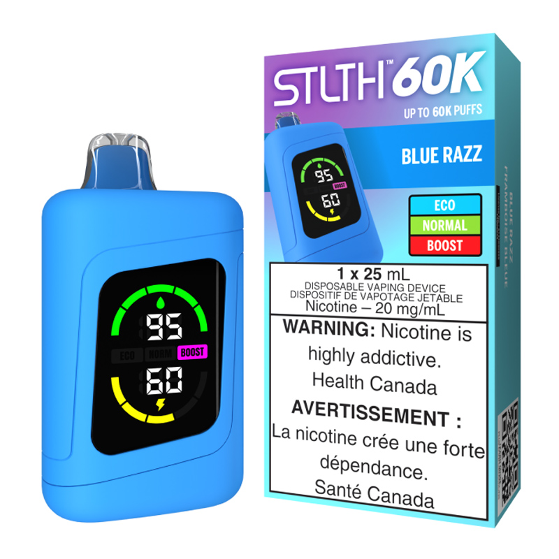 STLTH 60K - BLUE RAZZ
