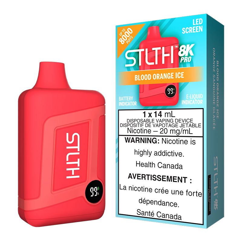 STLTH 8K PRO - BLOOD ORANGE ICE