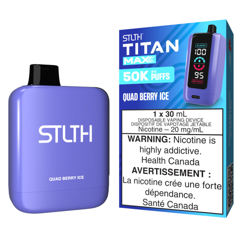 STLTH TITAN MAX 50K - QUAD BERRY ICE
