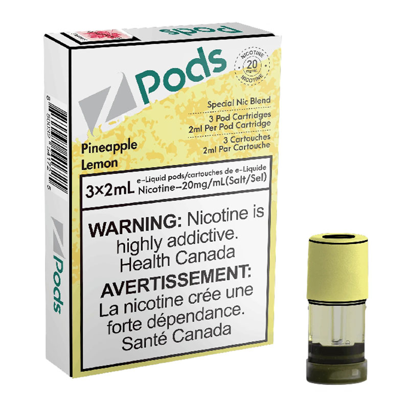 Z POD 2% 3 X 2ML - PINEAPPLE LEMON