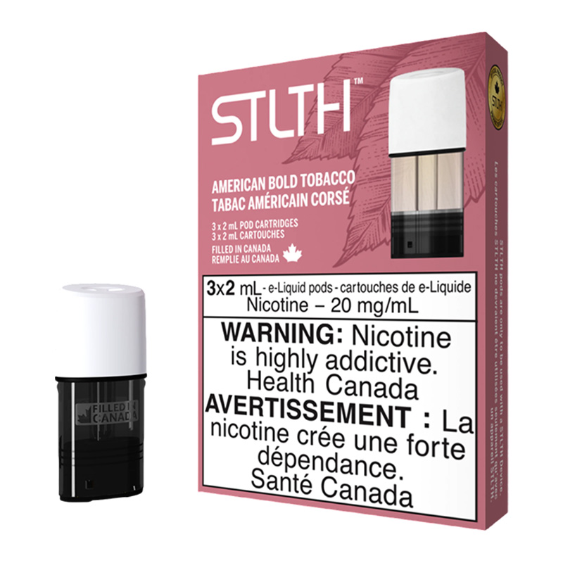 STLTH ORIGINAL POD BOLD 50 - AMERICAN BOLD TOBACCO