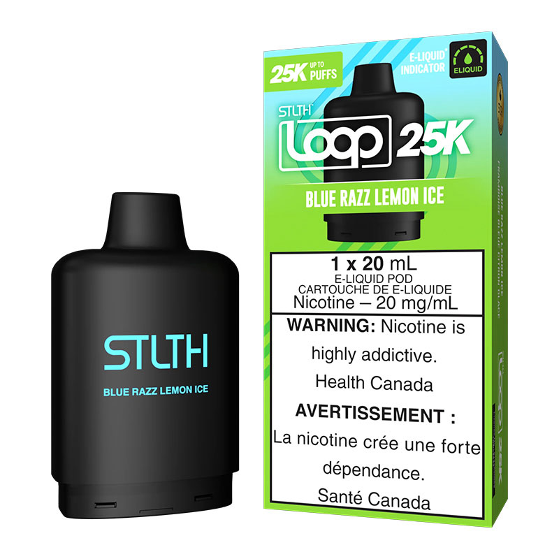 STLTH LOOP 25K - BLUE RAZZ LEMON ICE