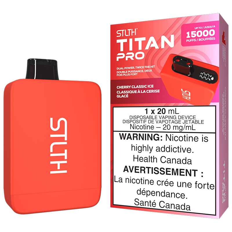 STLTH TITAN PRO CHERRY CLASSIC ICE 5PC