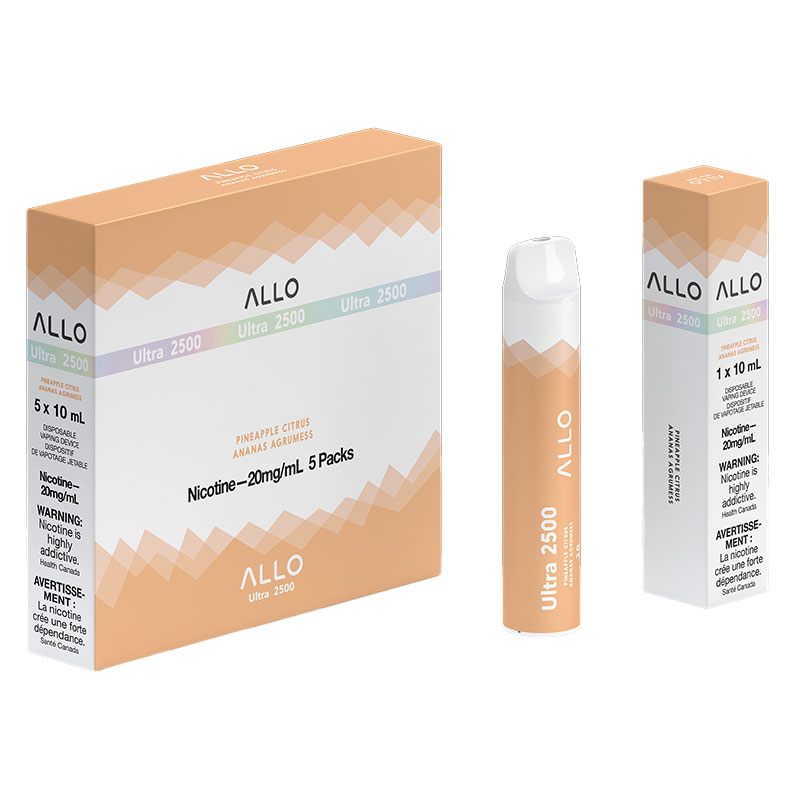 ALLO 2500 PINEAPPLE CITRUS 5 PC CARTON