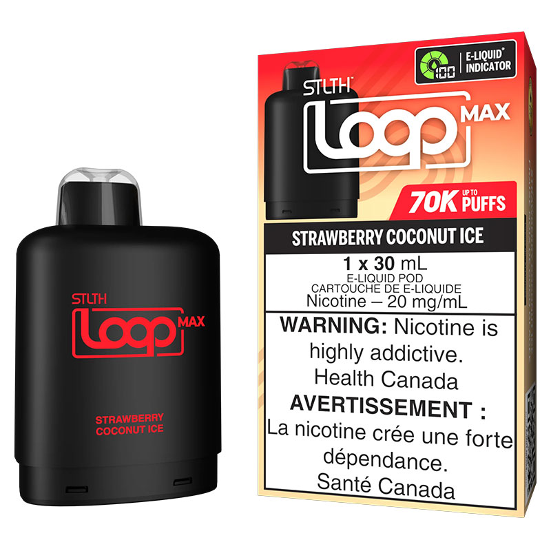 STLTH LOOP MAX 70K - STRAWBERRY COCONUT ICE