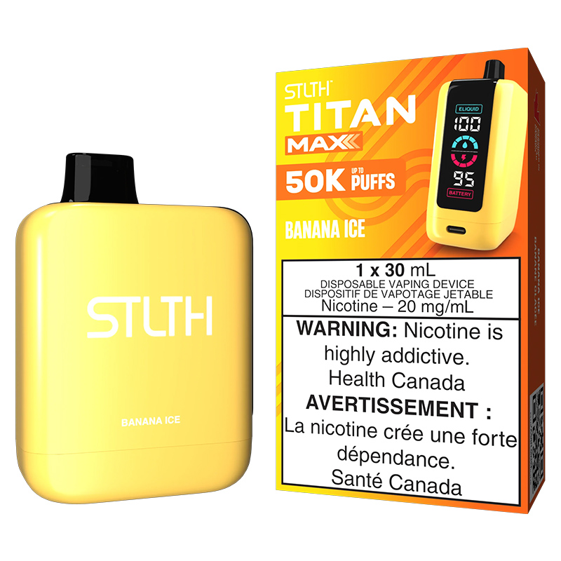 STLTH TITAN MAX 50K - BANANA ICE