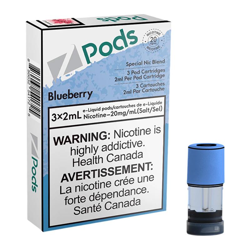 Z POD 2% 3 X 2ML - BLUEBERRY