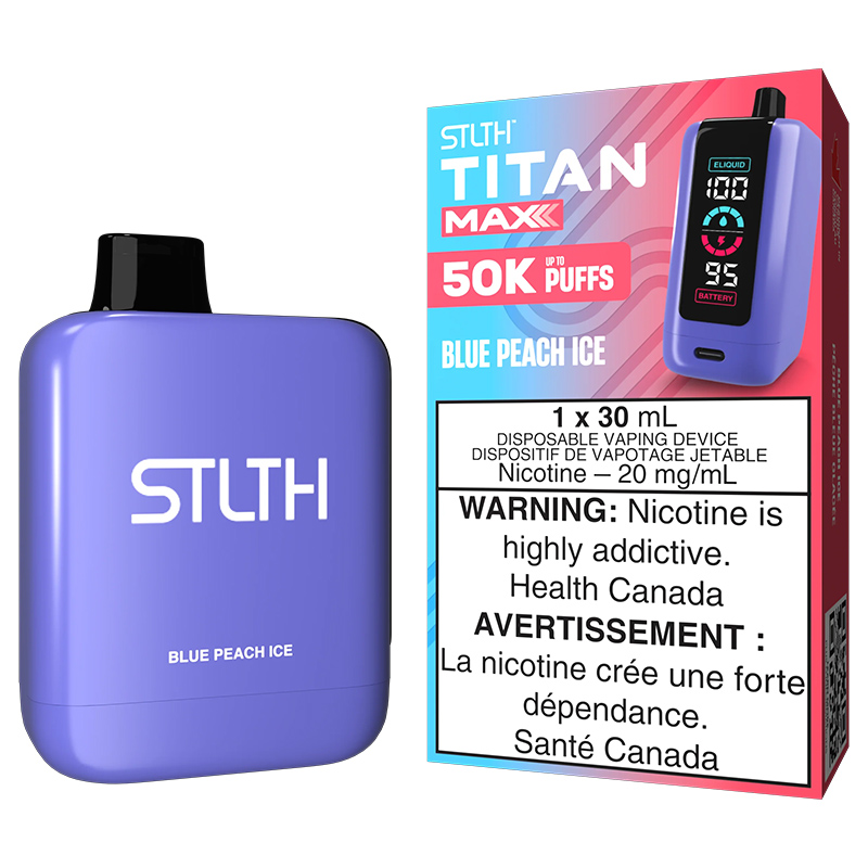 STLTH TITAN MAX 50K - BLUE PEACH ICE