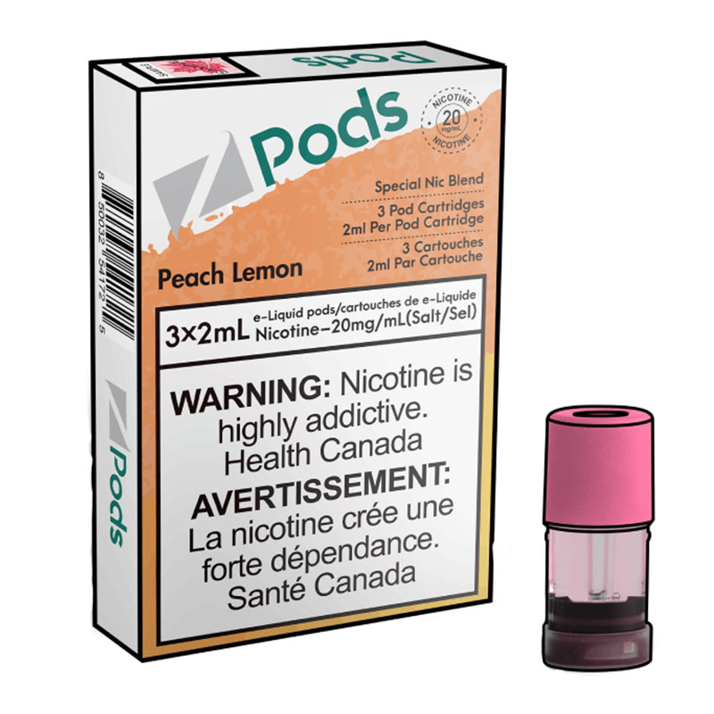 Z POD 2% 3 X 2ML - PEACH LEMON