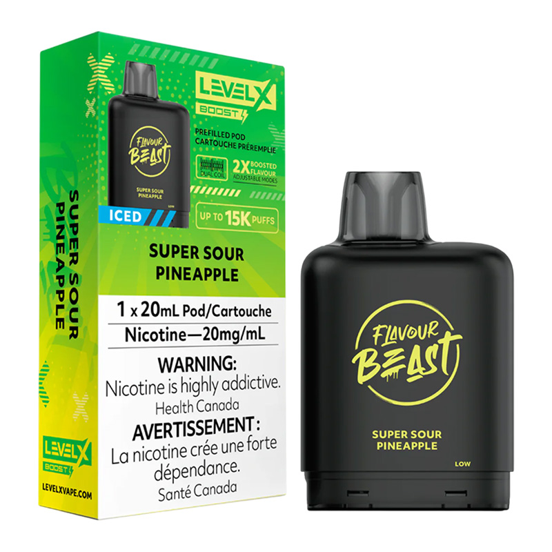 FB BEAST MODE MAX SUPER SOUR PINEAPPLE ICED 5PK