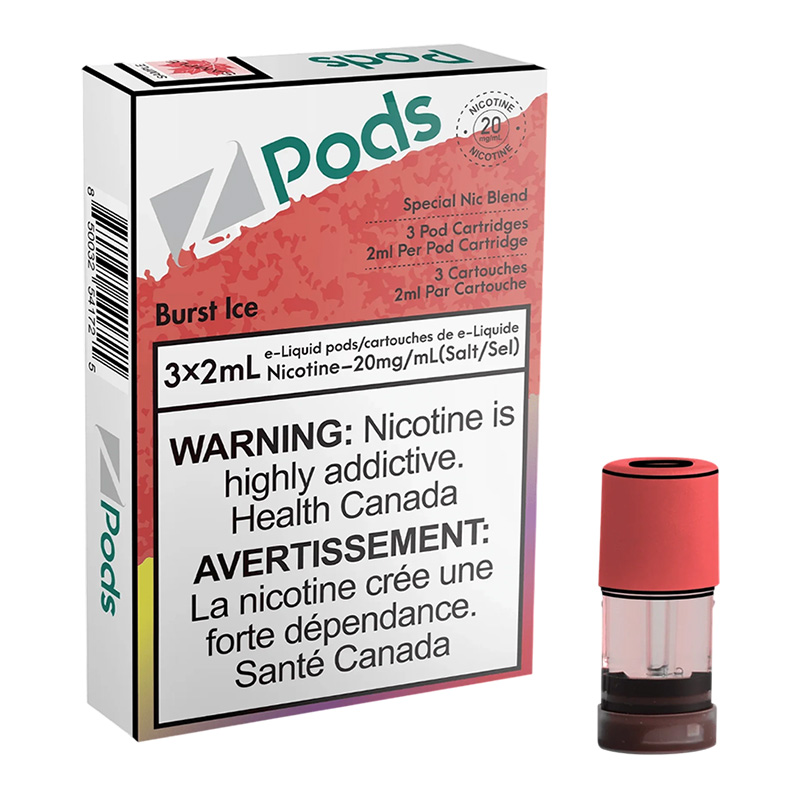 Z POD 2% 3 X 2ML - BURST ICE