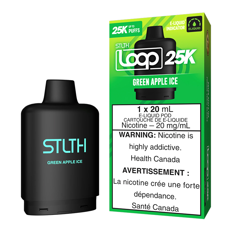 STLTH LOOP 25K - GREEN APPLE ICE