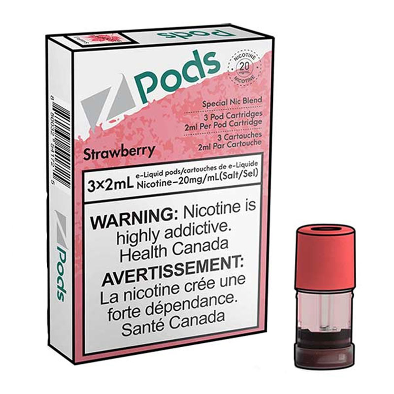 Z POD 2% 3 X 2ML - STRAWBERRY