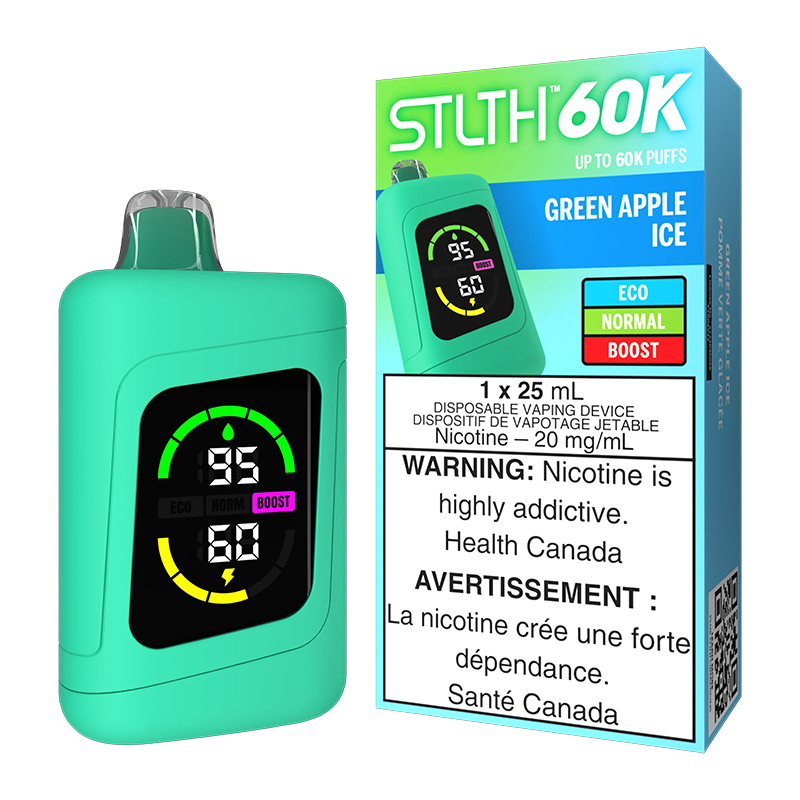 STLTH 60K - GREEN APPLE ICE