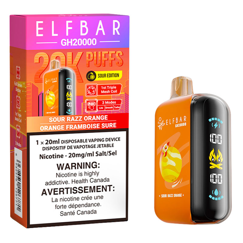 ELF GH20K - SOUR RAZZ ORANGE 5PC