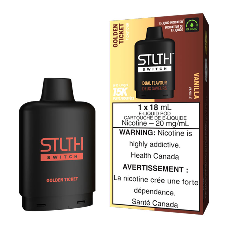 STLTH SWITCH GOLDEN TICKET VANILLA 5PC