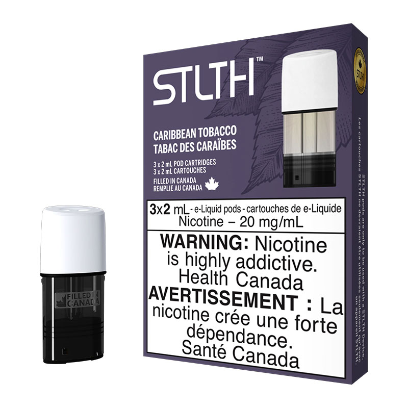 STLTH ORIGINAL POD BOLD 50 - CARIBBEAN TOBACCO