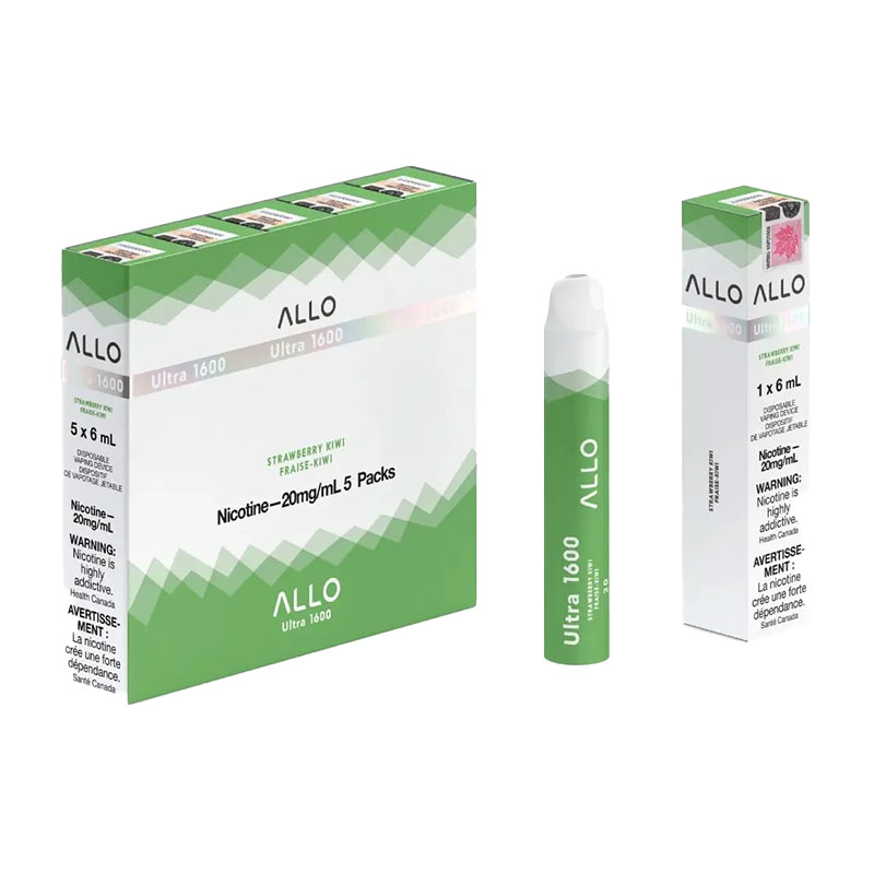 ALLO 1600 STRAWBERRY KIWI 5 PC CARTON