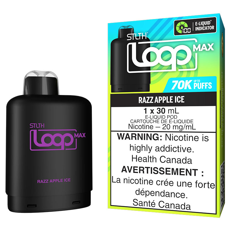 STLTH LOOP MAX 70K - RAZZ APPLE ICE
