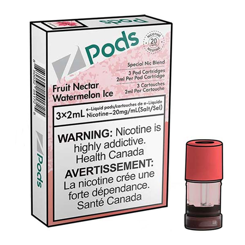 Z POD 2% 3 X 2ML - FRUIT NECTAR WATERMELON ICE