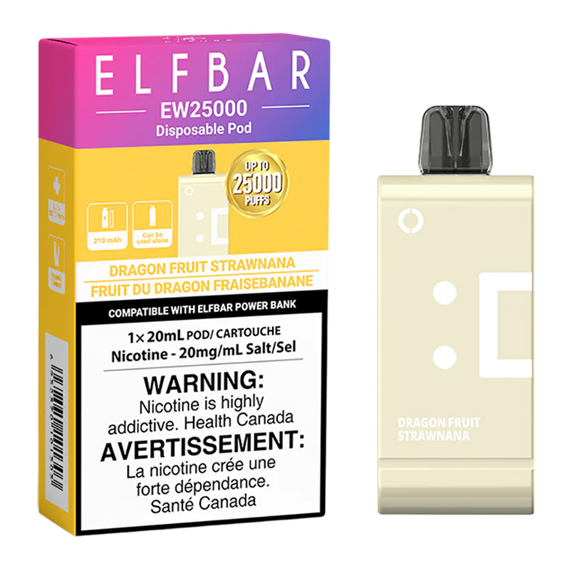 ELF BAR EW25K - DRAGON FRUIT STRAWNANA