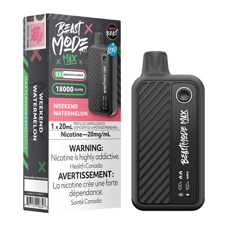 FB BEAST MODE MAX WEEKEND WATERMELON (ICED) 5PK