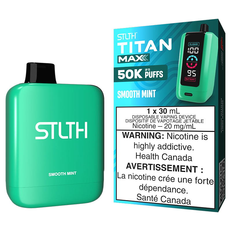 STLTH TITAN MAX 50K - SMOOTH MINT