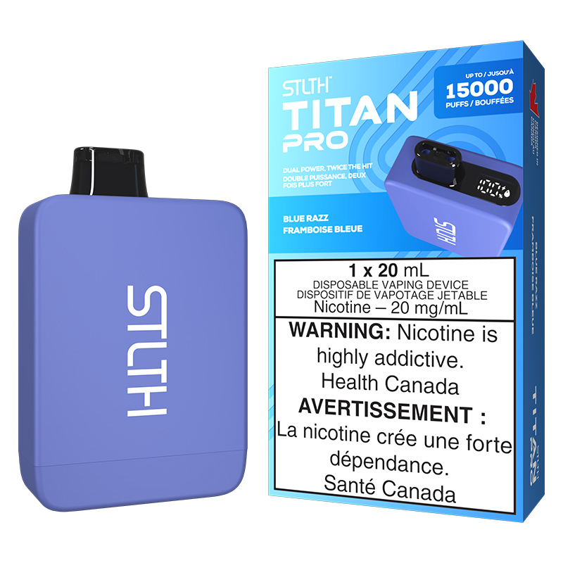 STLTH TITAN PRO BLUE RAZZ 5PC