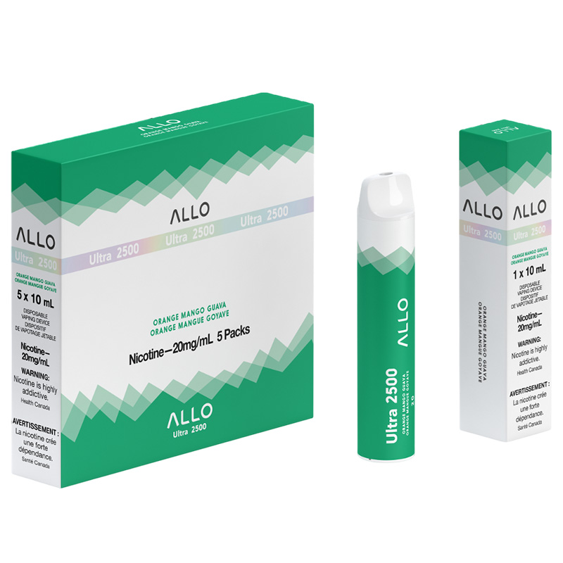 ALLO 2500 ORG MANGO GUAVA 5 PC CARTON