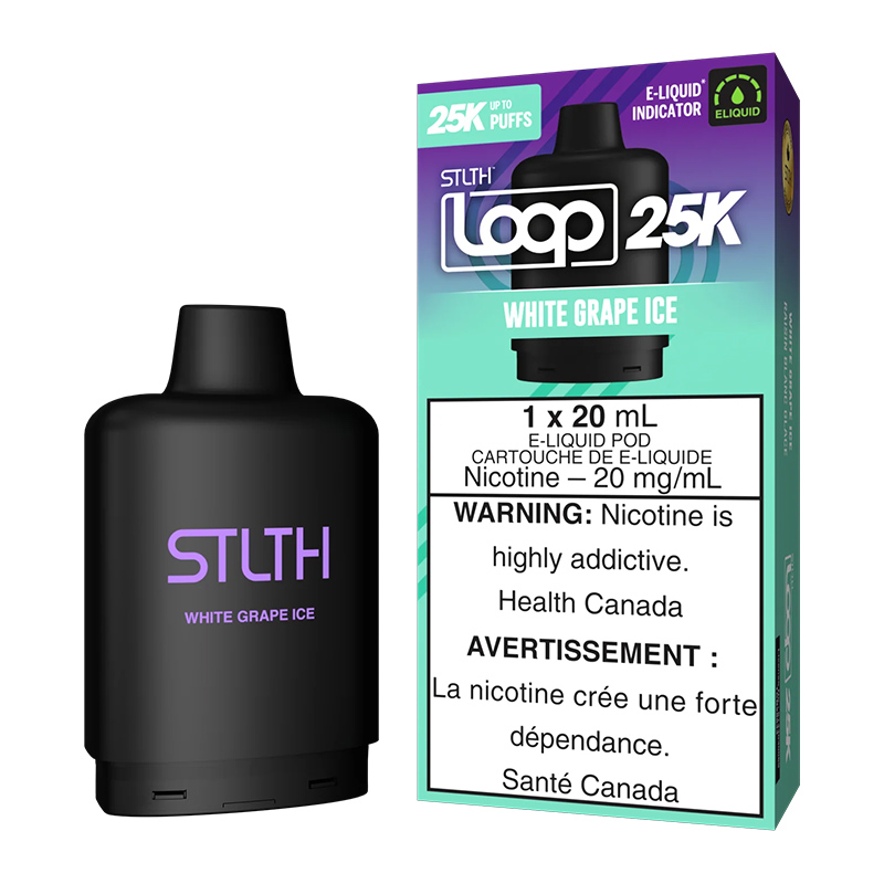 STLTH LOOP 25K - WHITE GRAPE ICE