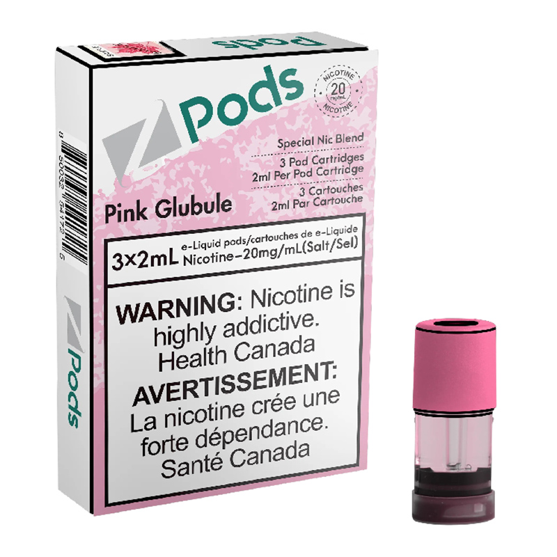 Z POD 2% 3 X 2ML - PINK GLUBBLE (CHEW)