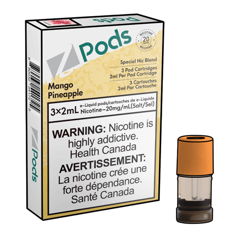 Z POD 2% 3 X 2ML - MANGO PINEAPPLE