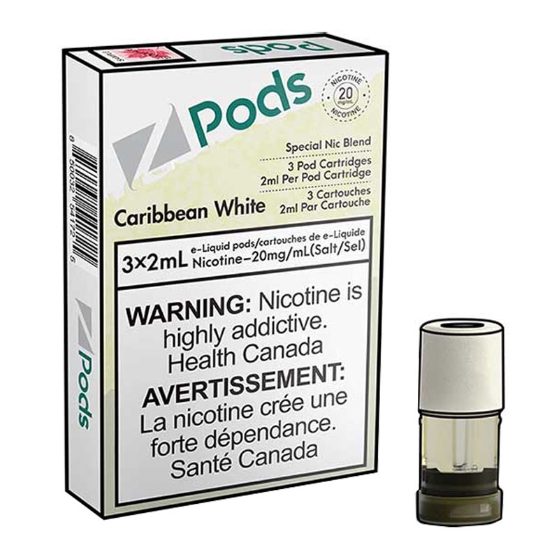 Z POD 2% 3 X 2ML - CARABBIEAN WHITE