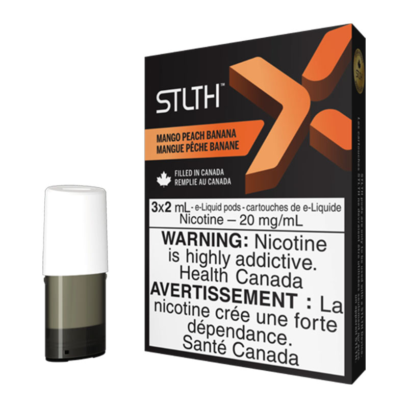 STLTH X MANGO PEACH BANANA