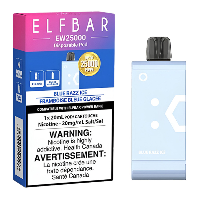 ELF BAR EW25K - BLUE RAZZ ICE