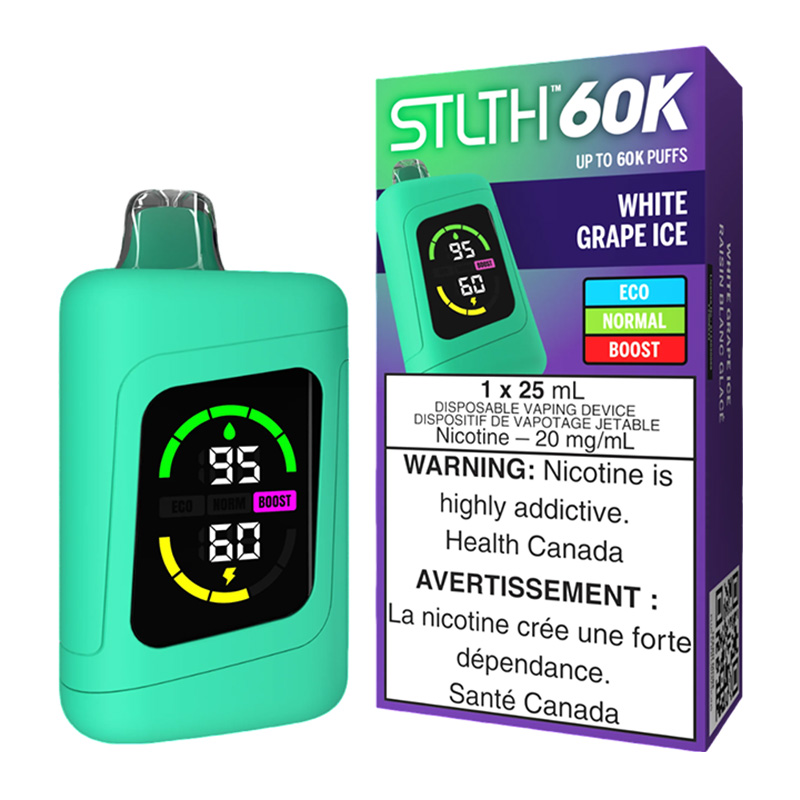 STLTH 60K - WHITE GRAPE ICE