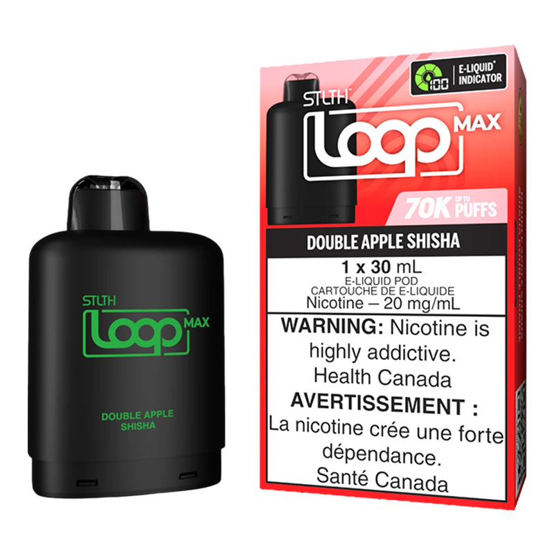 STLTH LOOP MAX 70K - DOUBLE APPLE SHISHA