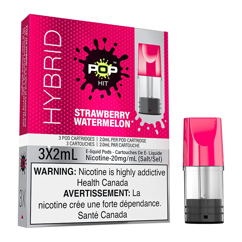 POP HIT HYBRID 3 X 2ML - STRAWBERRY WATERMELON