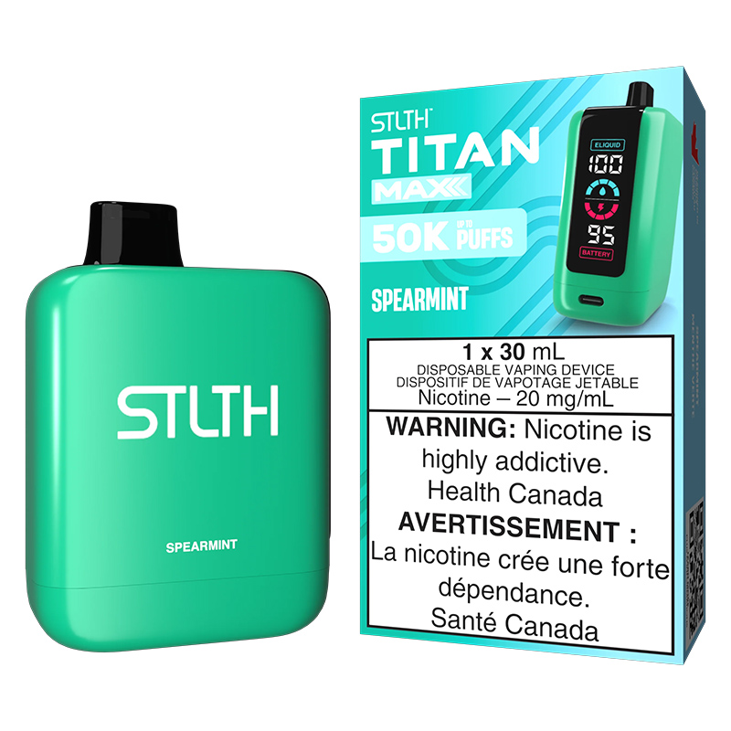 STLTH TITAN MAX 50K - SPEARMINT