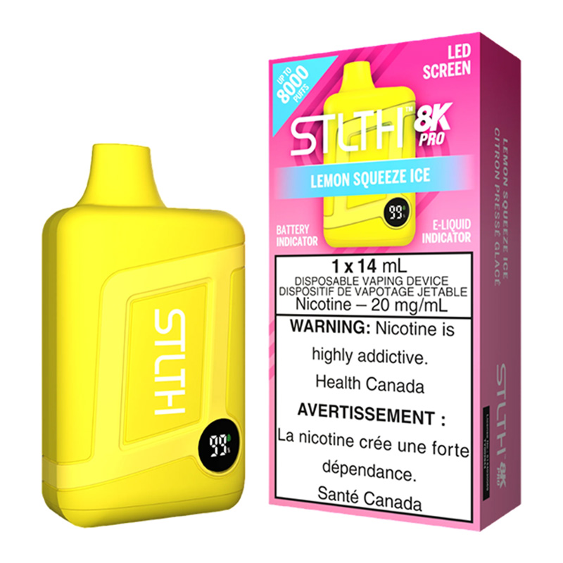 STLTH 8K PRO - LEMON SQUEEZE ICE